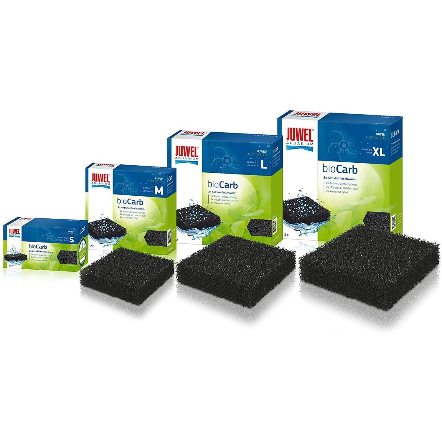 JUWEL RICAMBIO SPUGNA CARBONE PER FILTRO COMPACT/BIOFLOW 3.0 CONF. CON 2 SPUGNE JUWEL RICAMBIO SPUGNA CARBONE PER FILTRO COMPACT/BIOFLOW 3.0 CONF. CON 2 SPUGNE